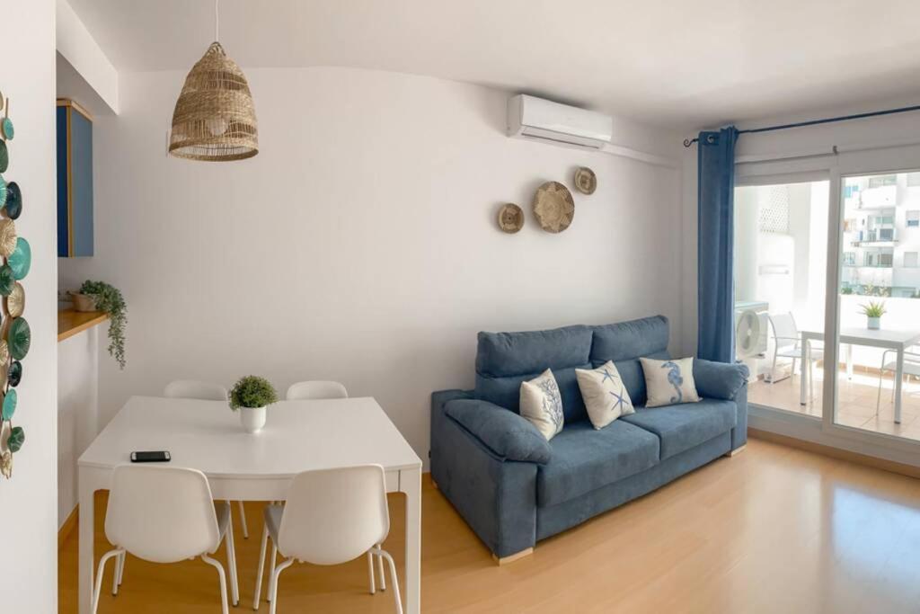 Ferienwohnung Blue Marina - Terraza, Piscina Y Wifi Gratis Roses Exterior foto
