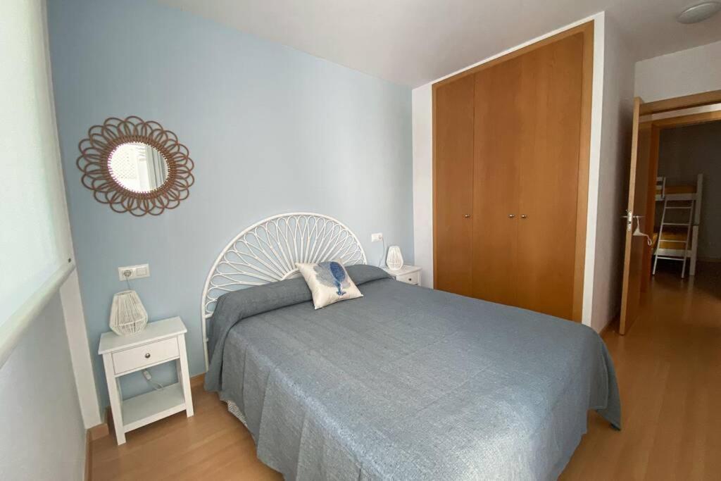 Ferienwohnung Blue Marina - Terraza, Piscina Y Wifi Gratis Roses Exterior foto